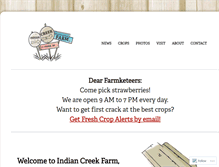 Tablet Screenshot of indiancreekithaca.com
